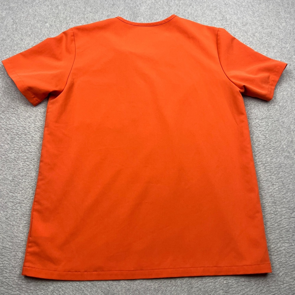 FIGS Scrub Set Mens Medium Orange Tansen Jogger Pants + Leon V-Neck Top 2pc Lot - Picture 15 of 16